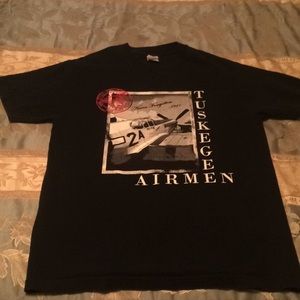 Vintage Tuskegee airmen shirt
